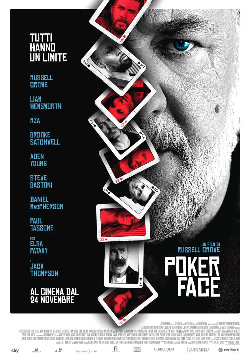 Poker Face è il nuovo film di Russell Crowe trama e cast